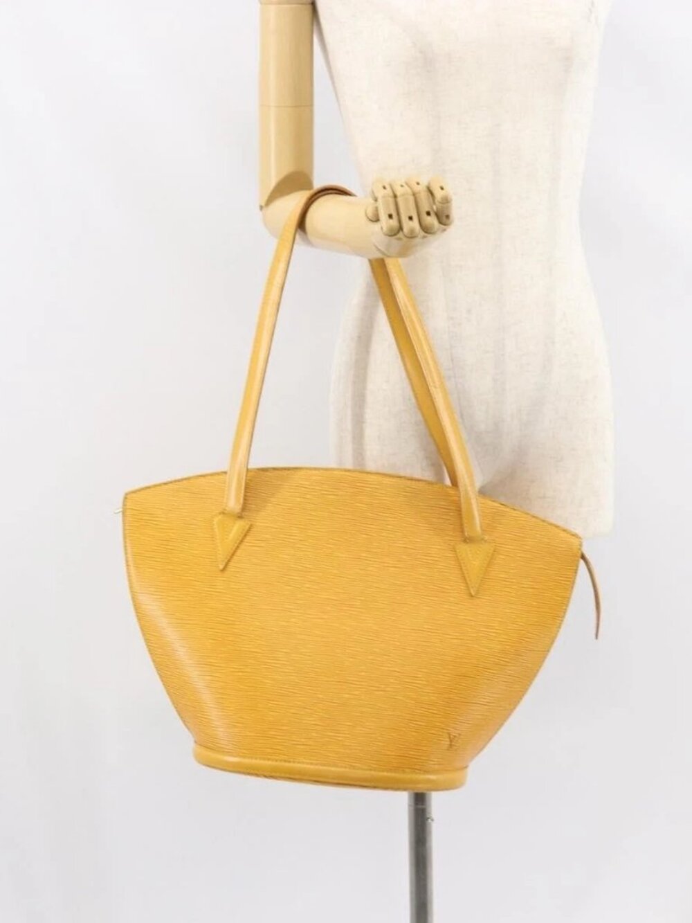 LOUIS VUITTON Epi Saint Jacques Shopping Shoulder Bag Yellow M52269 Auth 161545 - Picture 15 of 16